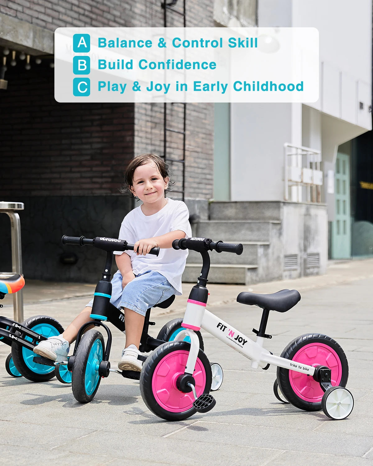 Beginner Toddler Training Bicycle for Boys Girls