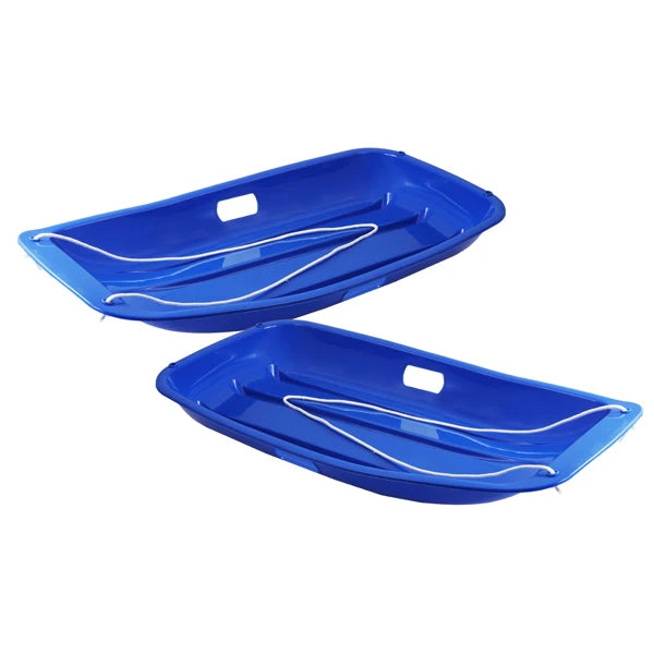 2PCS 35 inch Heavy Duty Snow Sled