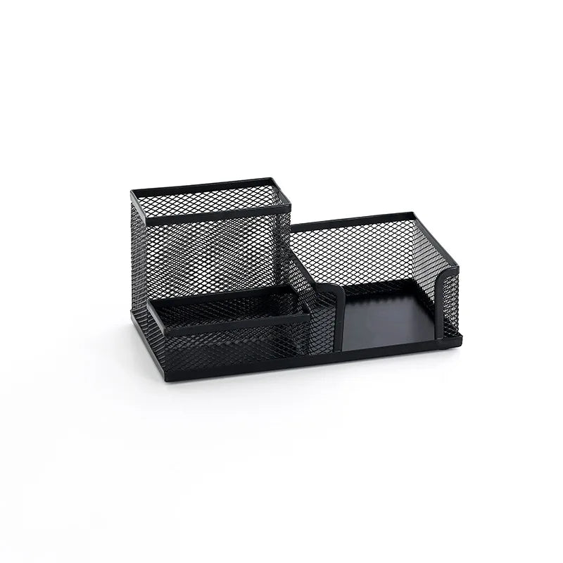 Multi-Functional Mesh Metal Desk Organizer