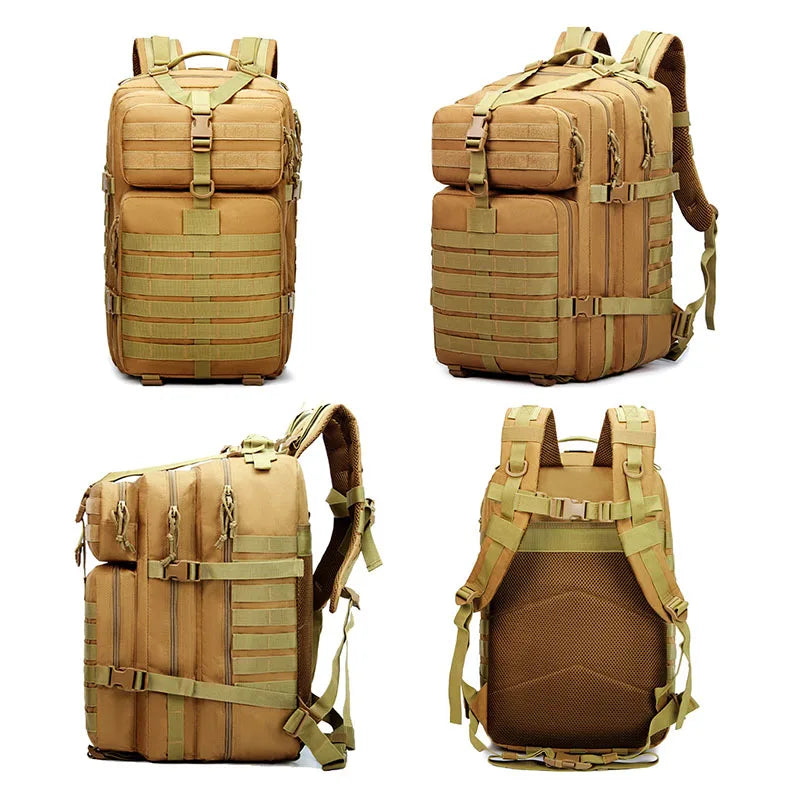 Military Style Camping-Tactical-Travel Backpack