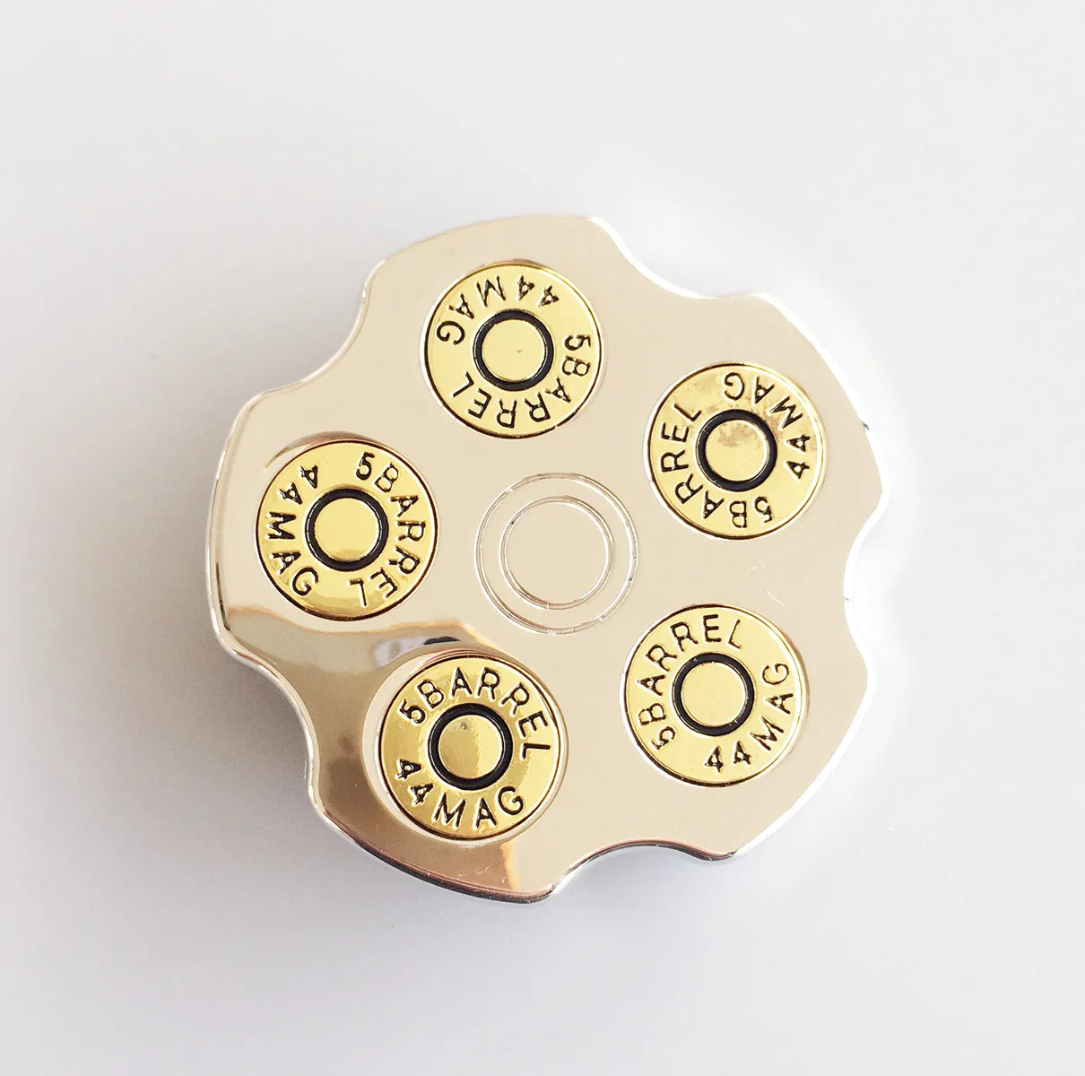 Bullet Round Spinning Belt Buckle