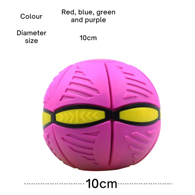 Flying Balls Kids Flat Throw Disc Ball