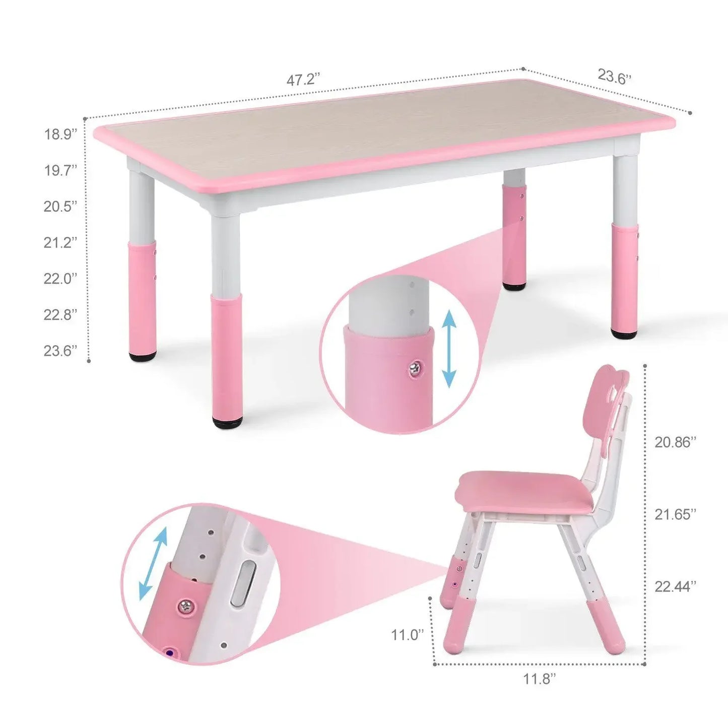 Multi Activity Table Set for Younger Kids