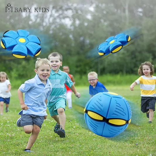 Flying Balls Kids Flat Throw Disc Ball