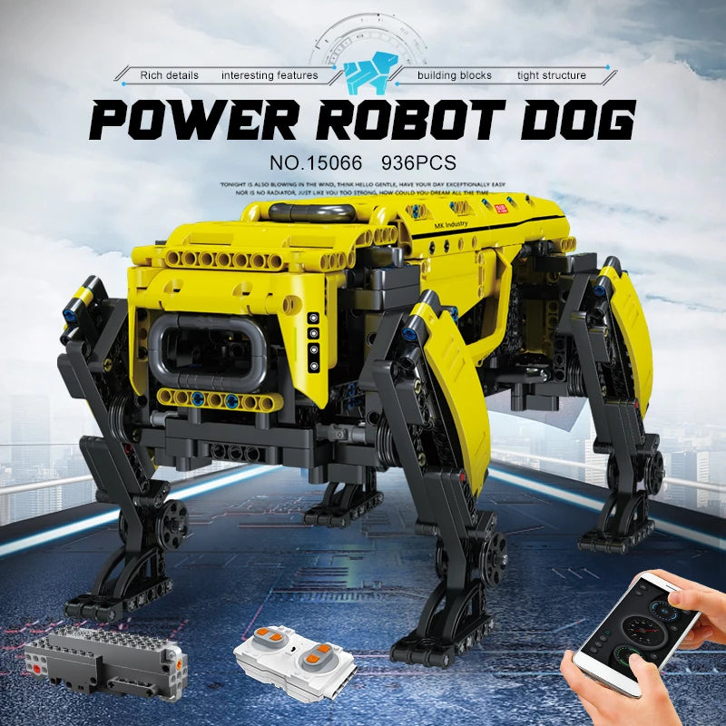 MOULD KING Technical Robot Toy Big Dog Model