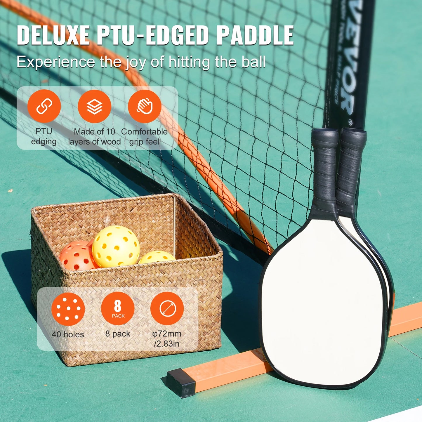 Portable Pickleball Net System & Kit