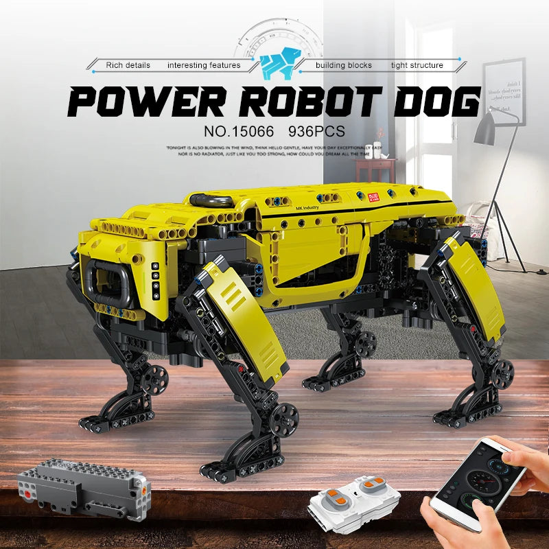 MOULD KING Technical Robot Toy Big Dog Model