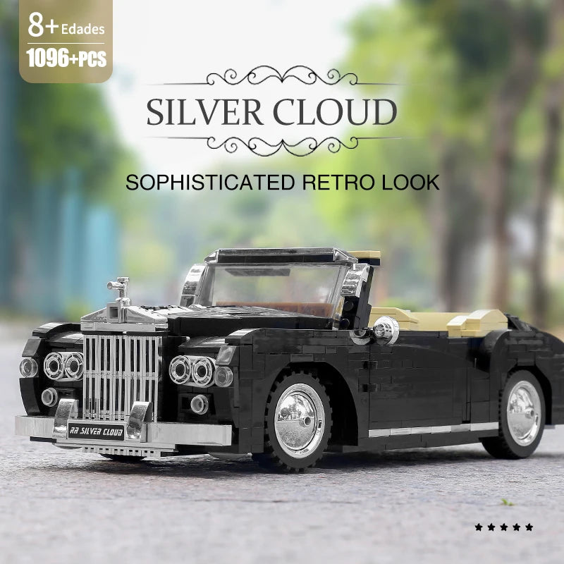 Model Car Block Set: 1964 RR Sliver Cloud