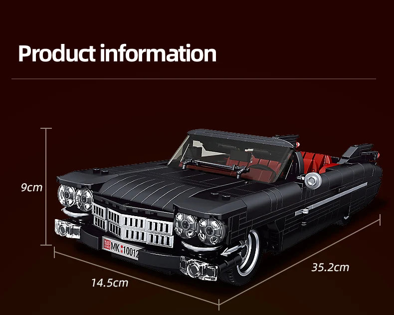 Model Car Block Set: 1959 Cadillac Eldorado