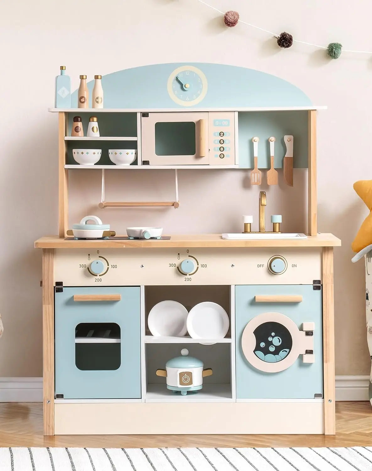 Robud Wooden Play Kitchen For Girls/Boys