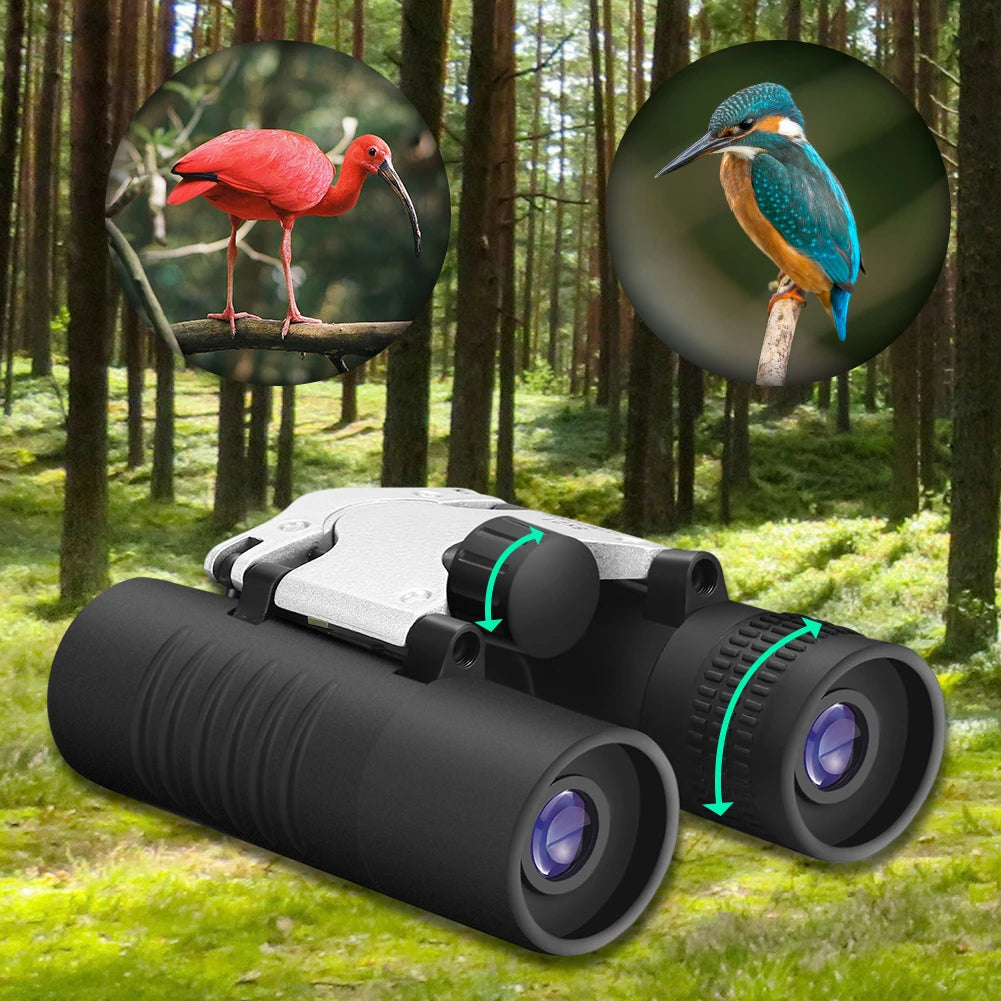 High Powered, Easy Focus, Waterproof Small Binoculars